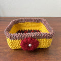 Handmade Crochet Storage Tray