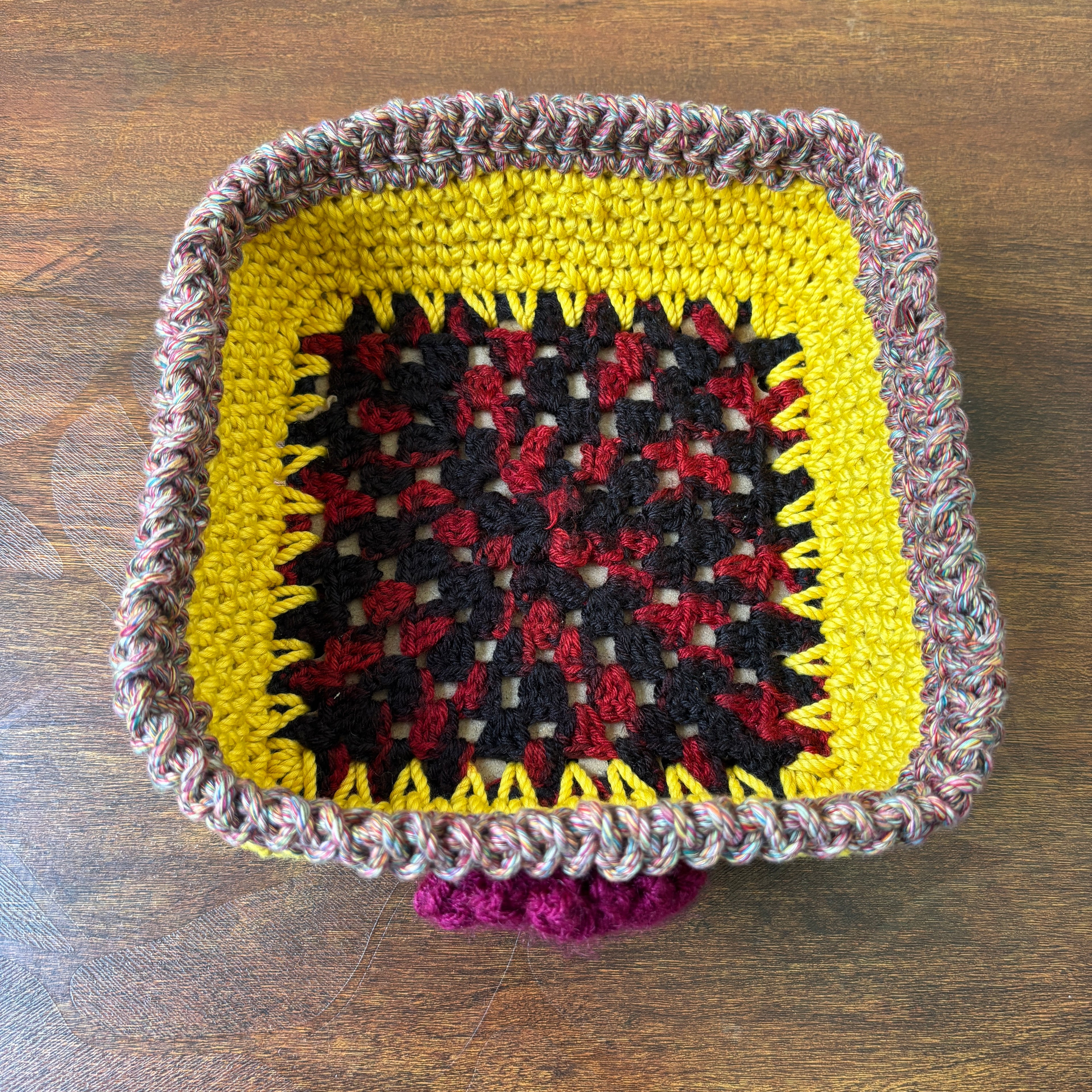 Handmade Crochet Storage Tray