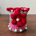 Red Rose Pen Holder