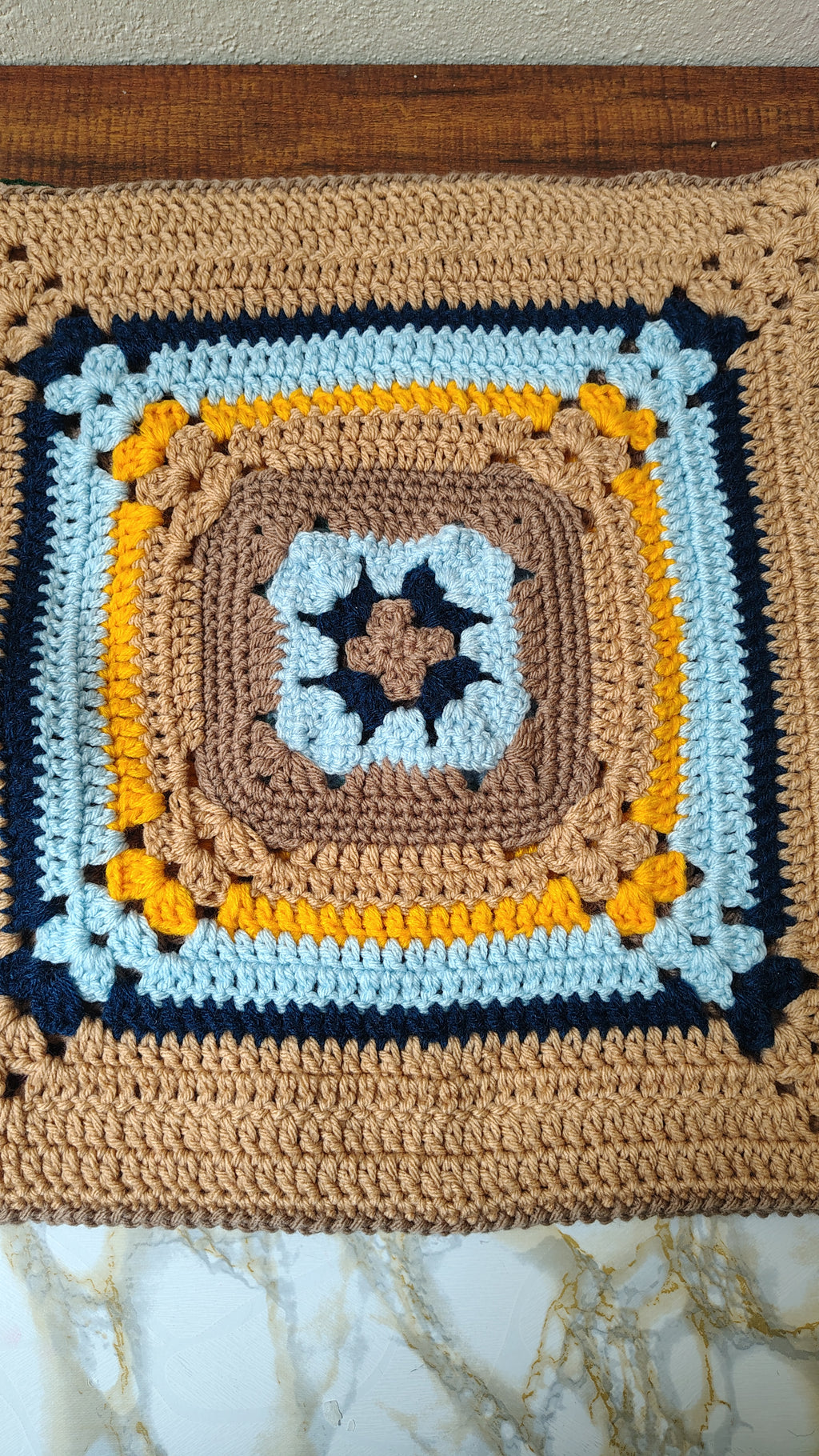 Crochet Cushion cover - Free Shipping